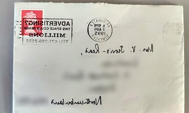 Letter finally arrives nearly 28 years after posted 300 miles away