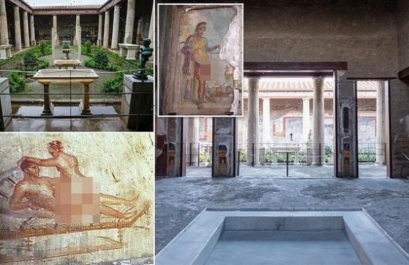 Pompeii home owned by former slaves 1,900 years ago is restored