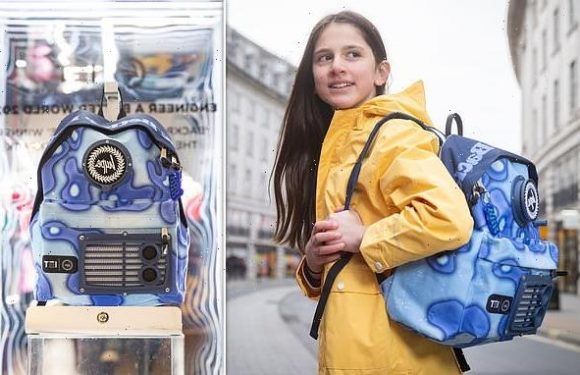 Schoolgirl creates backpack that filters out air pollution