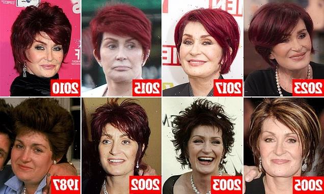 Sharon Osbourne's many faces as 70-year-old reveals age-defying look