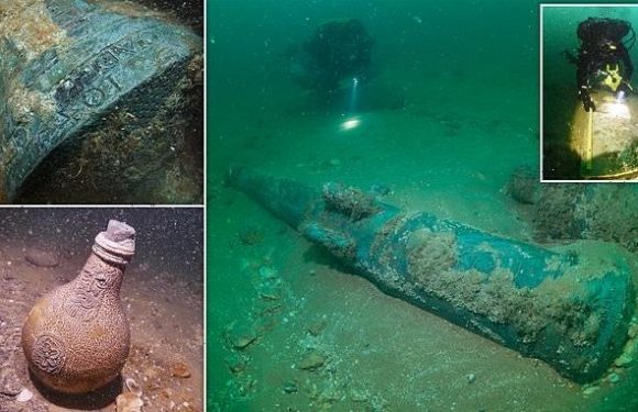 Shipwreck off the coast of Eastbourne is identified as a Dutch warship