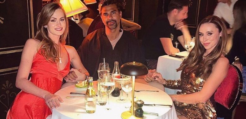 Una Healey ‘happy’ as ‘new woman joins her throuple’ with boxer David Haye