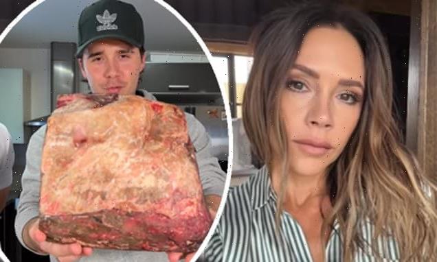 Victoria Beckham defends son Brooklyn over 'raw' roast beef scandal
