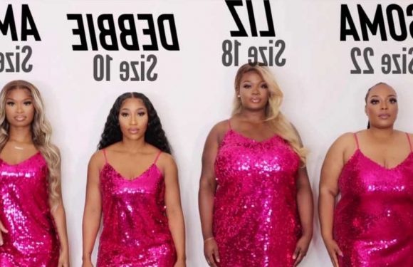 We’re friends with clothes sizes 6-20 – we tried the same looks from Fashion Nova, the sparkly dress was NSFW | The Sun