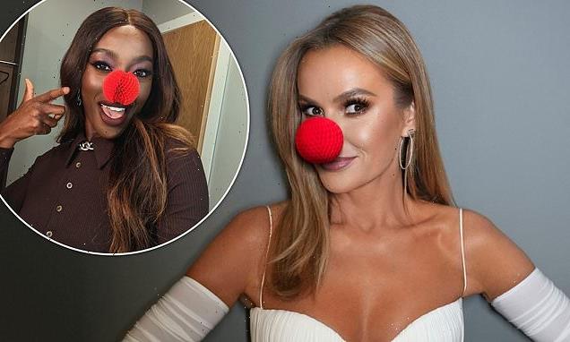 Amanda Holden and AJ Odudu join stars celebrating Red Nose Day 2023
