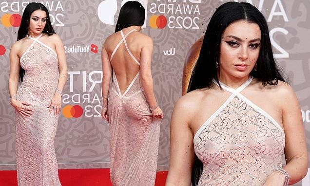 BRIT Awards: Charli XCX sizzles in a VERY racy sheer gown