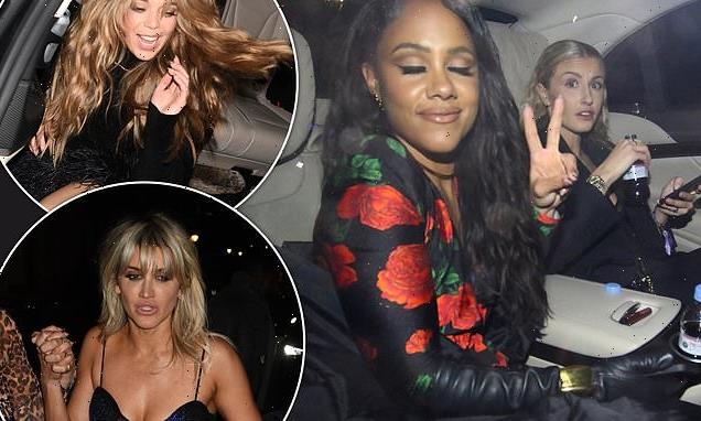 BRITS after-party: Alex Scott leads the bleary eyed stars departing