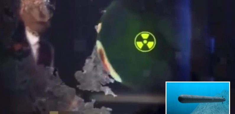 Chilling vid of Russian Poseidon torpedo ‘sinking’ UK with radioactive tsunami resurfaces…and US could be in firing line | The Sun