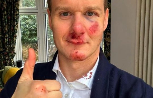 Dan Walker gives health update on crash that left him with nasty injuries – as he reveals what saved his life | The Sun