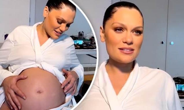 Jessie J reveals she is having a baby BOY as she shows off her bump