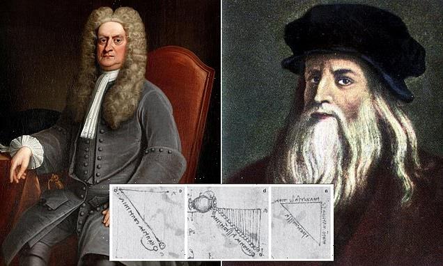 Leonard da Vinci 'discovered' gravity BEFORE Isaac Newton, study finds