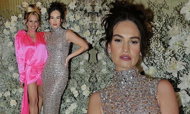 Lily James and Billie Piper look incredible at Vogue BAFTA afterparty