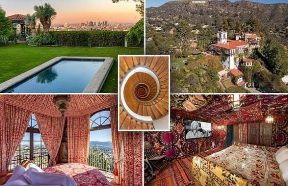 Madonna's former LA home below Hollywood sign lists for $21m