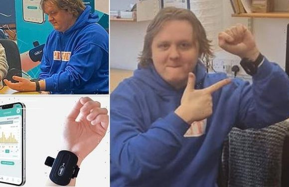 Singer Lewis Capaldi tests watch-like device for Tourette's syndrome