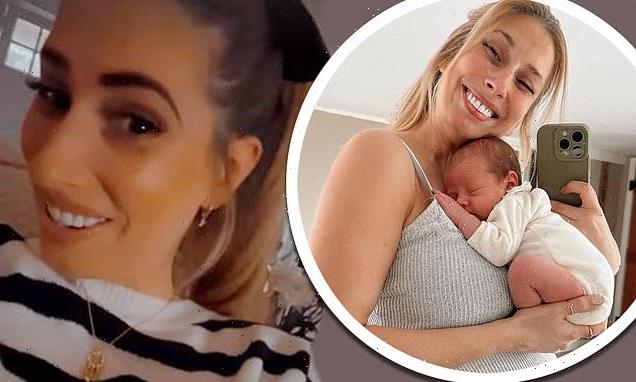 Stacey Solomon has not washed her hair two weeks since giving birth