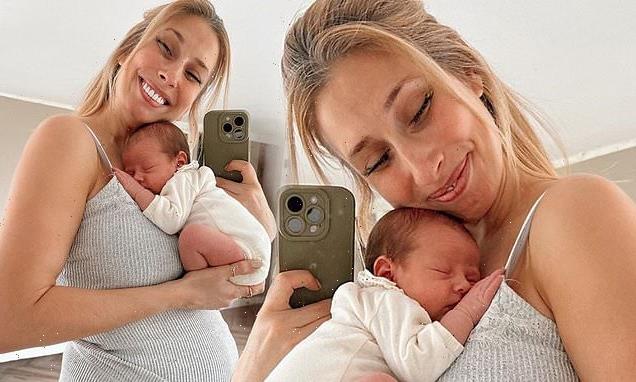 Stacey Solomon shares adorable snaps of her newborn daughter Belle