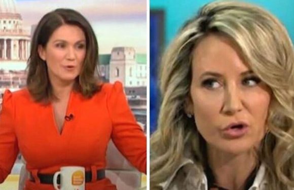 Susanna Reid warns Lady Hervey ‘that’s enough’ as she ends interview