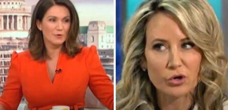 Susanna Reid warns Lady Hervey ‘that’s enough’ as she ends interview