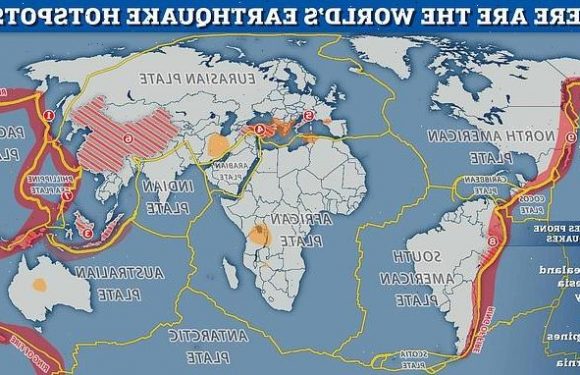 Where are the world's earthquake hotspots?