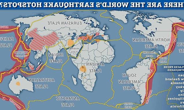 Where are the world's earthquake hotspots?