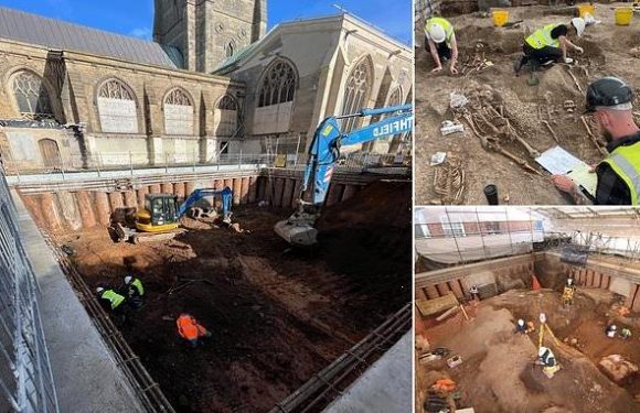 Archaeologists find a Roman 'cult room' beneath Leicester Cathedral