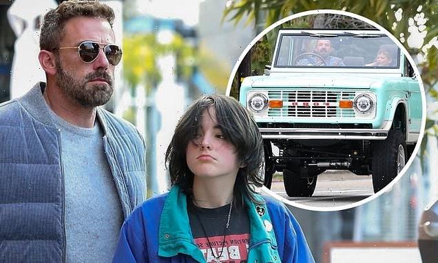 Ben Affleck spends time with daughter Seraphina… then son Samuel