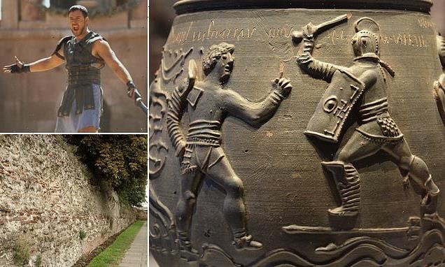 Britain hosted GLADIATOR fights 1,800 years ago, ancient vase reveals