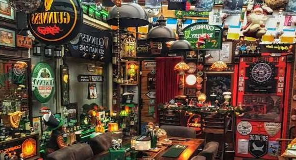 Guinness-loving bloke spends over £7k building an Irish pub in his back garden