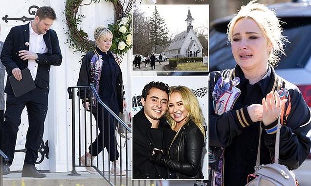 Hayden Panettiere attends late brother Jansen's celebration of life