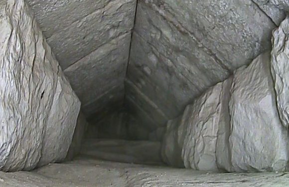 Hidden chamber found inside Great Pyramid after thousands of years