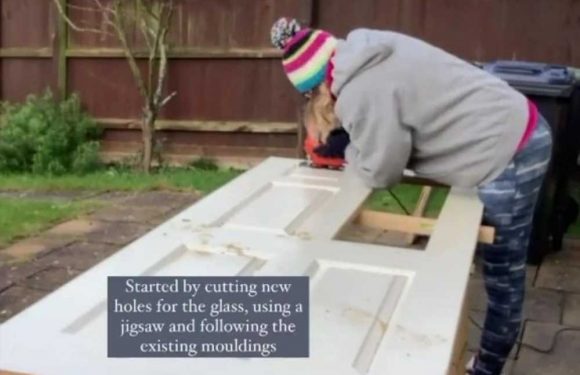 I was sick of my boring doors so decided to give them a makeover – it was so easy and makes the whole house feel bigger | The Sun