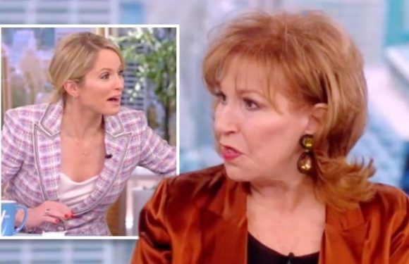 Joy Behar snaps at The View co-star during tense on-air clash