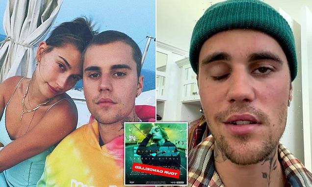 Justin Bieber 'forced' to cancel tour by doctors amid health fears