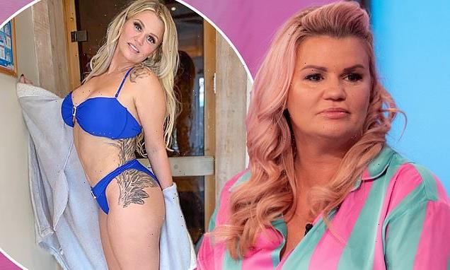 Kerry Katona vows to slim to a size 8 after her weight went up to 13st