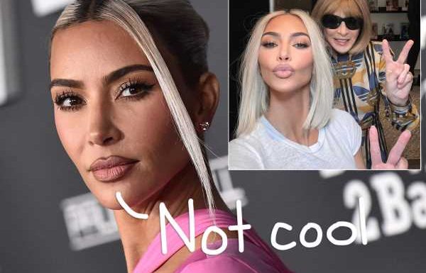 Kim Kardashian Was 'Very Unhappy' With Anna Wintour After THAT Report About Being Banned From Met Gala!