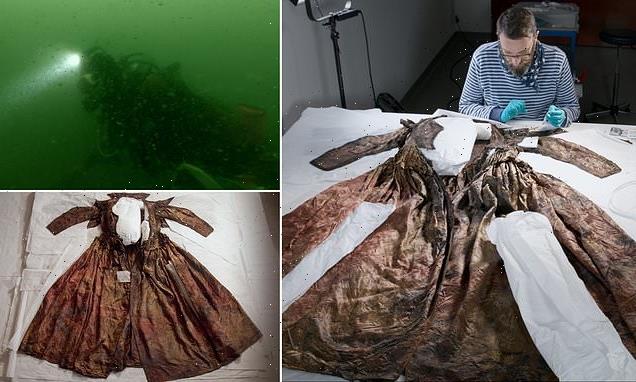 Mystery surrounds perfectly-preserved dress discovered in shipwreck