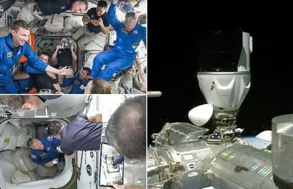 NASA: New crew join the ISS following a 24hr journey with SpaceX