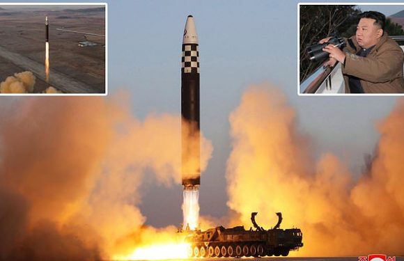 North Korea launched 'Hwasong-17 intercontinental ballistic missile'