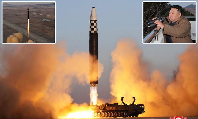 North Korea launched 'Hwasong-17 intercontinental ballistic missile'