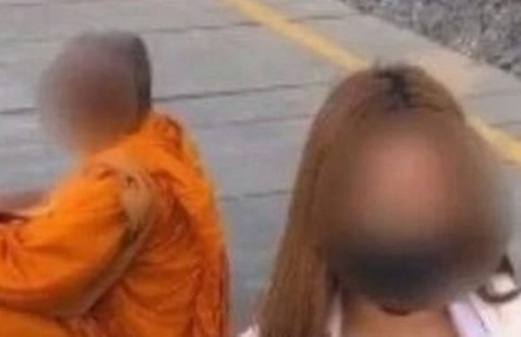 OnlyFans star who posed naked and had sex with monk arrested for sharing content