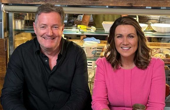 Piers Morgan and Susanna Reid get everyone talking as they reunite for rare breakfast date after she finally praised him | The Sun