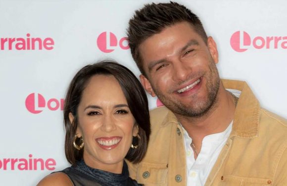 Pregnant Strictly star Janette Manrara shows off growing baby bump as she appears on ITV with Aljaz Skorjanec | The Sun