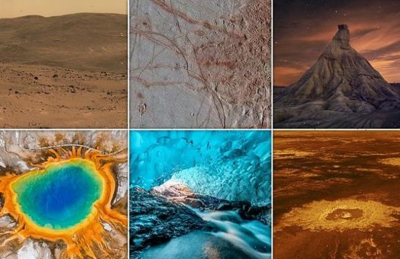 See if you can tell if these landscapes are on Earth or another world