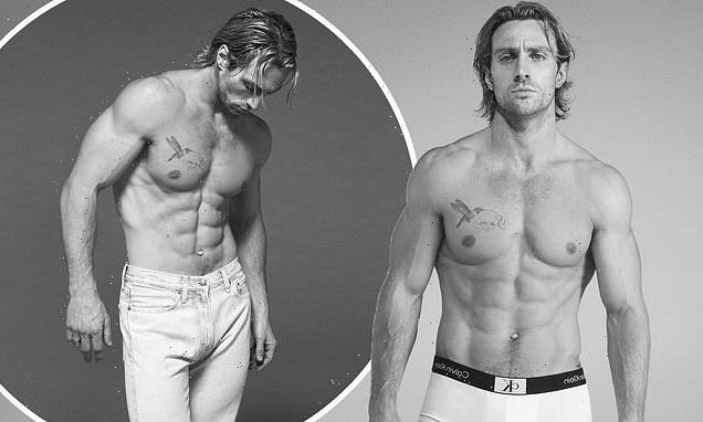 Shirtless Aaron Taylor Johnson shows off ripped abs for Calvin Klein