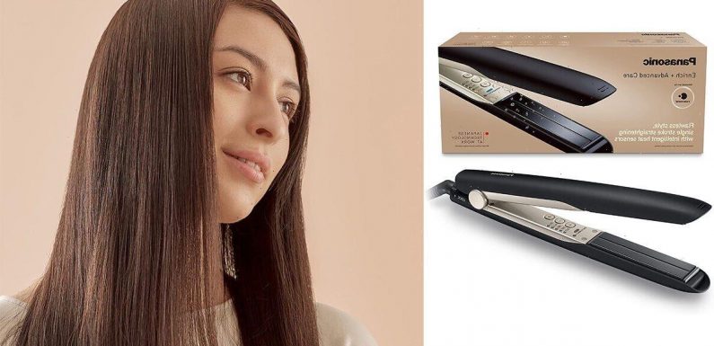 Shoppers praise under £100 Panasonic straighteners for smooth blow dry