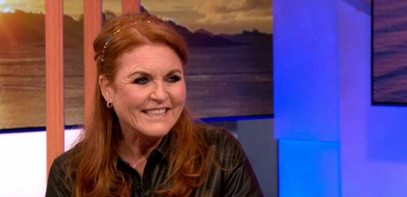 The One Show hosts floored as Sarah Ferguson says ‘you have 20 kids between you’
