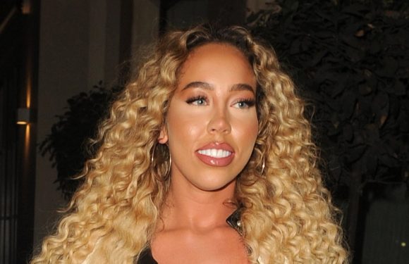 Towie star Dani Imbert takes a tumble outside London nightclub after twerking with pal Junaid Ahmed | The Sun