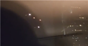 UFO mystery solved after lights appear flying above city in strange formation
