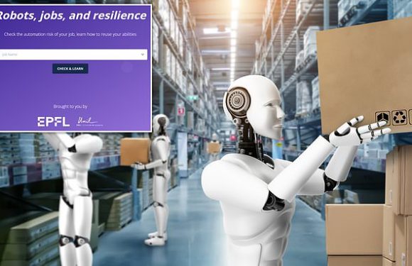 Will a robot take YOUR job? Interactive tool reveals the risk