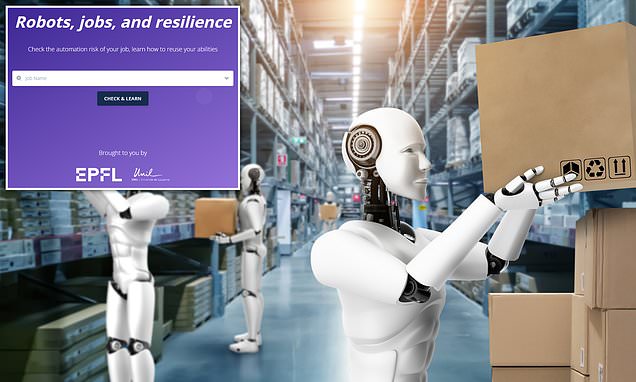 Will a robot take YOUR job? Interactive tool reveals the risk